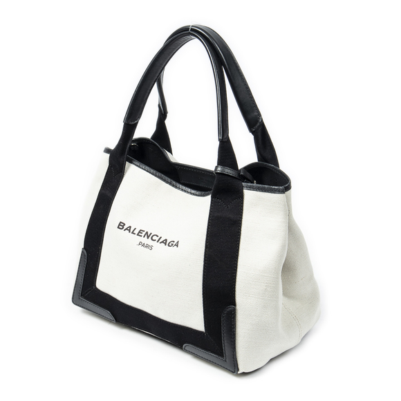 Balenciaga Small Navy Cabas - Picture 2 of 7